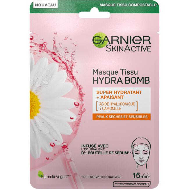 Garnier SkinActive Hydra Bomb Sheet Masker Kamille