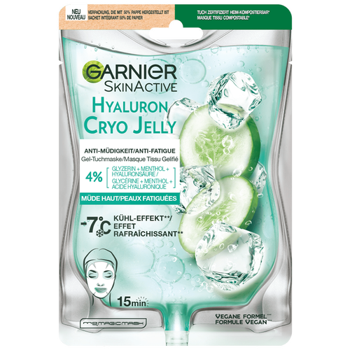 Garnier SkinActive Cryo Jelly, SkinActive Hydra Bomb, SkinActive Nutri Bomb, SkinActive Probiotische Tissue e.a. (29 producten)