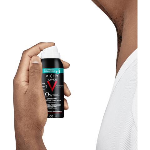 Vichy Homme Deodorant Spray Compressed 100 ML