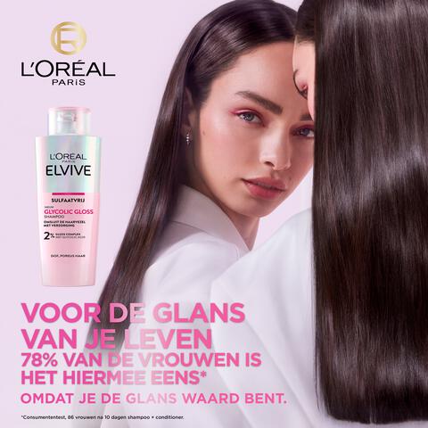 L'Oréal Paris Elvive Ultimate Glycolic Gloss Shampoo 200 ML