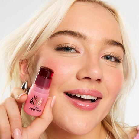 Revolution Jelly Blush Stick Lip And Cheek Stain Peach Orange