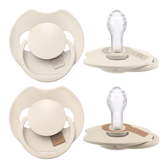 Difrax LOVI Prime fopspeen 6-18 M Coconut/Ivory