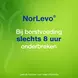 Norlevo Levonorgestrel Morning After Pil 1,5 MG