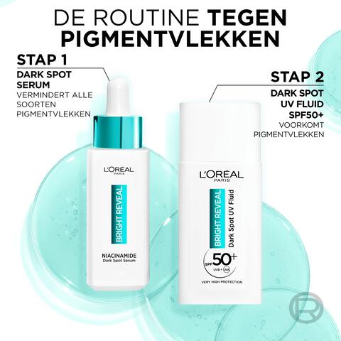 L'Oréal Bright Reveal Dark Spot UV Fluid Moisturizer met SPF50 50ML