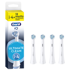 Oral-B iO Ultimate Clean Opzetborstels Wit 4 Stuks