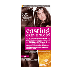 L'Oréal Paris Casting Crème Gloss Haarverf 500 Café Lungo Lichtbruin