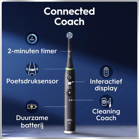 Oral-B iO 6N Zwart Elektrische Tandenborstel