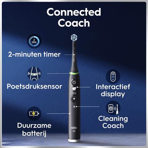 Oral-B iO 6N Zwart Elektrische Tandenborstel