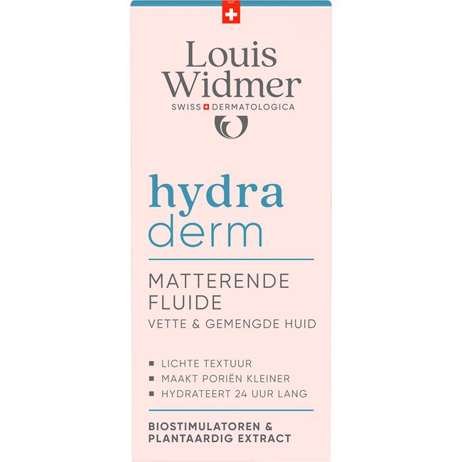 Louis Widmer Hydraderm Matterende Fluide Licht Geparfumeerd 50 ML