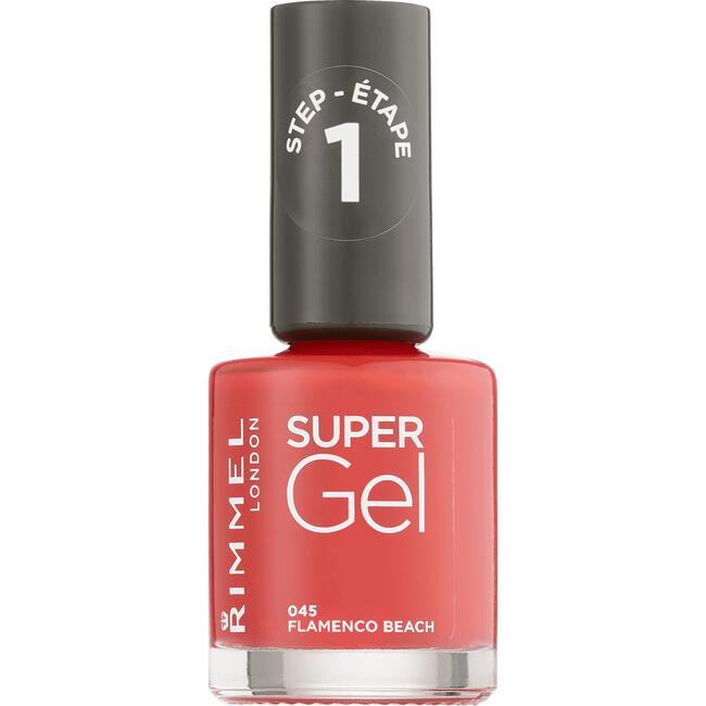 Rimmel London Super Gel Nailpolish - 045 Flamenco Beach