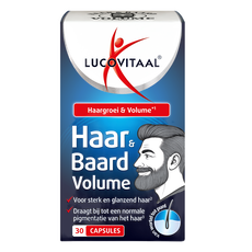 Lucovitaal Haar & Baard Volume 30 Stuks