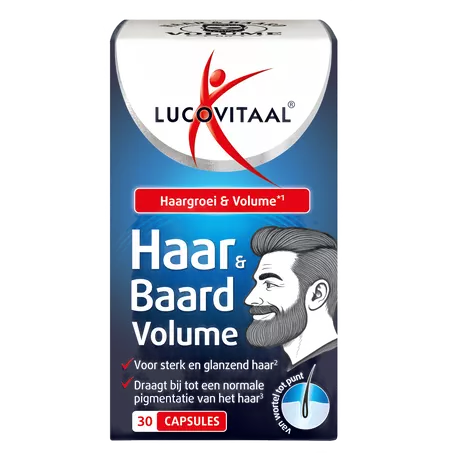 Lucovitaal Haar & Baard Volume 30 Stuks