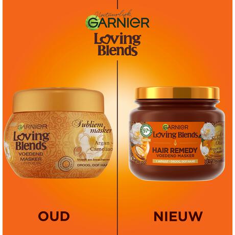 Garnier Loving Blends Argan Camelia Haarmasker 340 ML