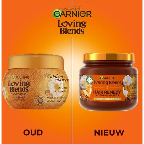 Garnier Loving Blends Argan Camelia Haarmasker 340 ML