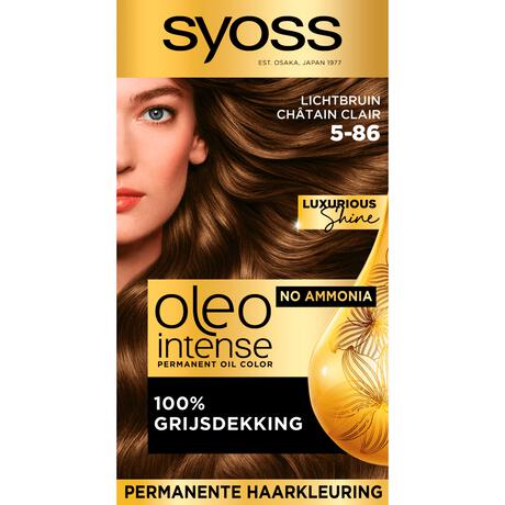 Syoss Oleo Intense 5-86 Lichtbruin/Châtain Clair