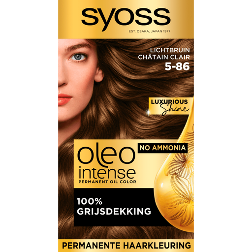 Syoss Oleo Intense 5-86 Lichtbruin/Châtain Clair