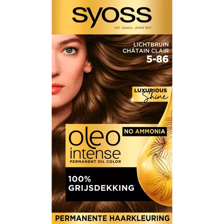 Syoss Oleo Intense 5-86 Lichtbruin/Châtain Clair
