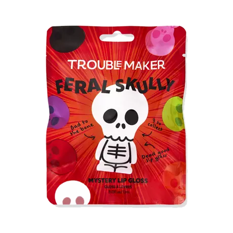 Trouble Maker Feral Skully Mystery Lip Gloss