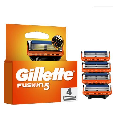 Gillette Fusion5 Navulmesjes 4 Stuks