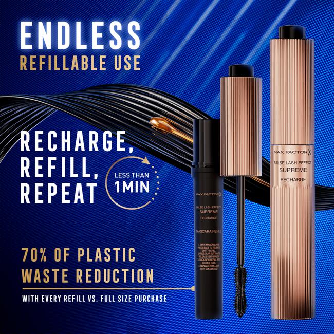 Max Factor False Lash Effect Supreme Recharge Refill 001 Black