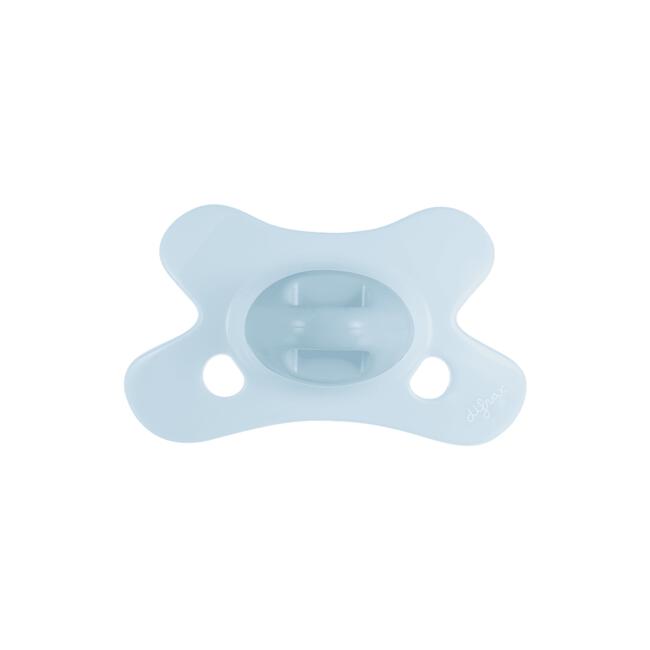 Difrax Fopspeen Naturel Blue Topaz 0-6 Maanden 