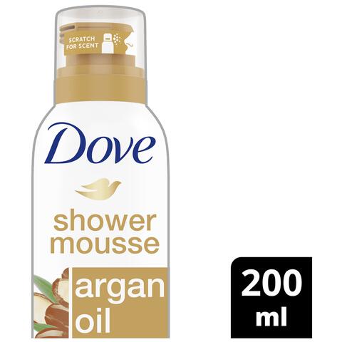 Dove Argan Oil Shower Mousse 200 ml