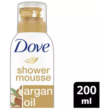 Dove Argan Oil Shower Mousse 200 ML