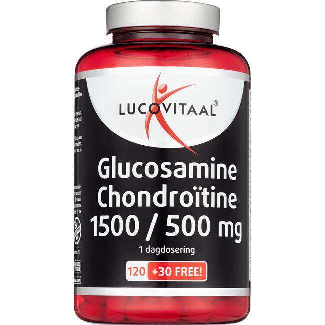 Ga op pad militie Norm Lucovitaal Glucosamine Chondroïtine Tabletten 150 EA | Etos