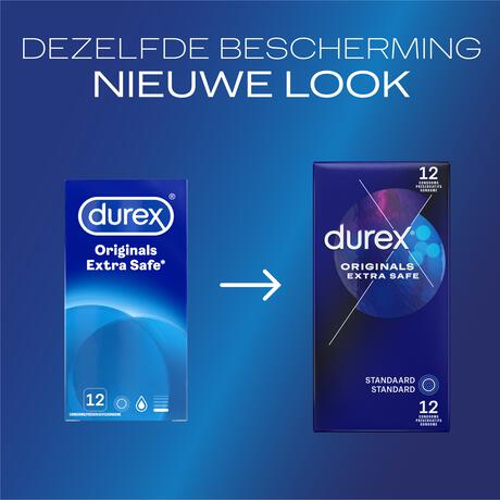 Durex Originals Extra Safe Condooms 12 stuks