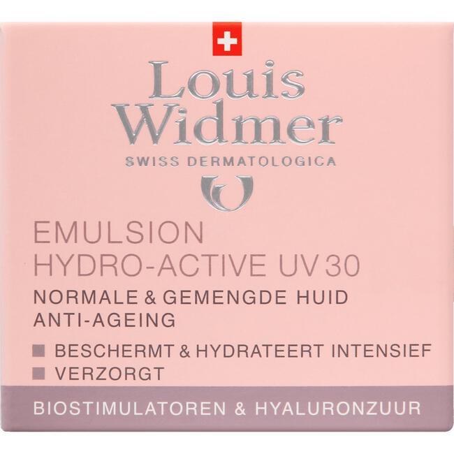Louis Widmer Emulsion Hydro-Active UV 30 Licht Geparfumeerd 50 ML