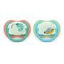 Philips Avent Ultra Air Night – Glow-in-the-dark fopspeen (6-18  mnd) – 2 stuks - SCF376/28