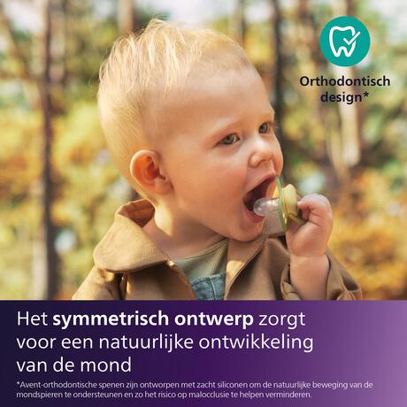 Philips Avent Fopspeen Ultra Air Day 18M+ SCF349/50 2 stuks