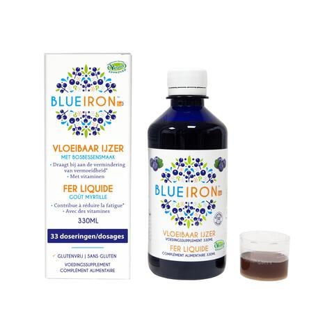 Blueiron Vloeibaar IJzer Elixer Original 330 ml