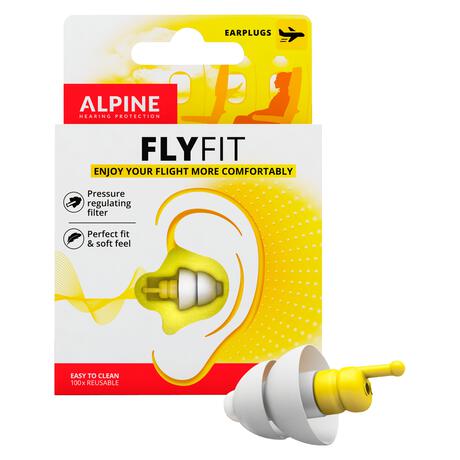 Alpine FlyFit Herbruikbare Vlieg Oordoppen 1 Paar