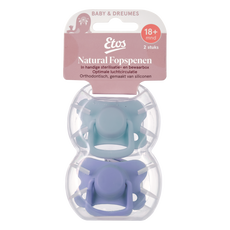 Etos Fopspenen 18+ Maanden Groen/Blauw 2 stuks