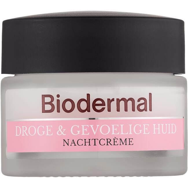 Site lijn Rust uit Schuur Biodermal Nachtcrème Droge & Gevoelige Huid 50 ML | Etos