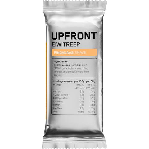 Upfront Eiwitreep Pindakaas 60 GR