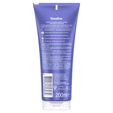 Vaseline Gluta-Hya Overnight Radiance Bodylotion 200 ML