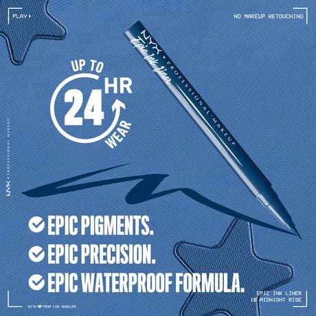 NYX Epic Ink Lnr Mid Night Rise