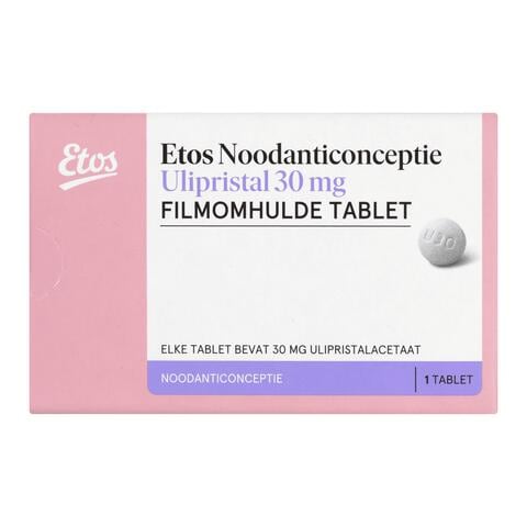 Etos Ulipristal noodanticonceptie 30mg