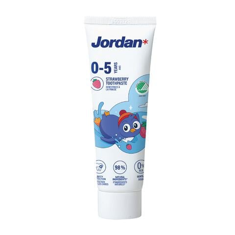 Jordan Kids 0-5 Jaar Tandpasta 75 ML