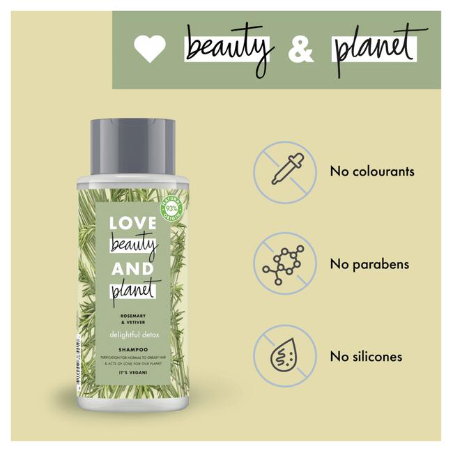 Love Beauty and Planet Delightful Detox Shampoo 400 ML
