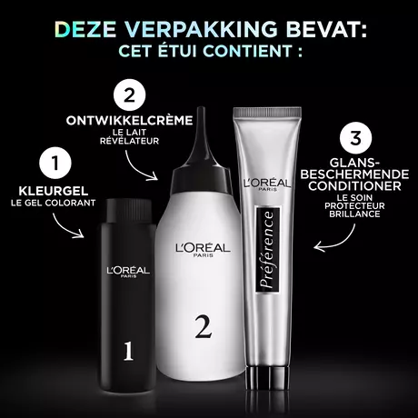 L'Oréal Paris Préférence Haarverf 3.161 Les Vivids Magnetic Plum