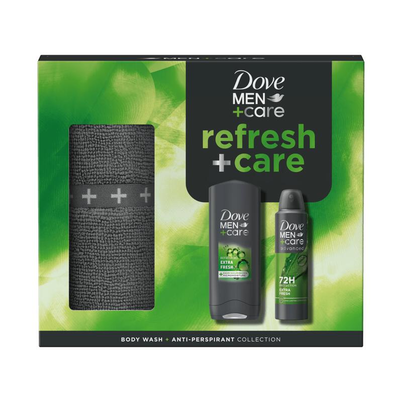 Dove Giftset Men + Care Extra Fresh Met Handdoek