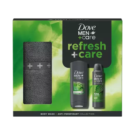Dove Giftset Men + Care Extra Fresh Met Handdoek