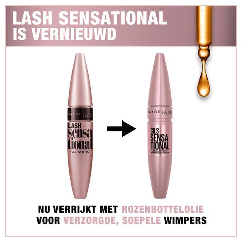 Maybelline New York Lash Sensational Volume Mascara Very Black