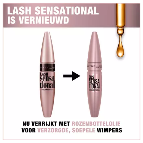 Maybelline New York Lash Sensational Luscious Mascara Very Black