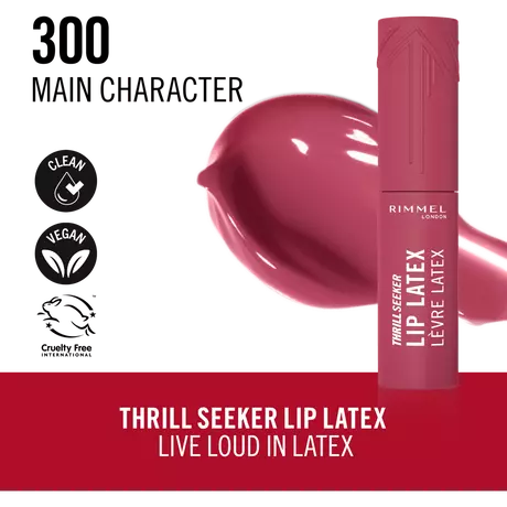 Rimmel London Thrill Seeker Lip Latex 300 Main Character