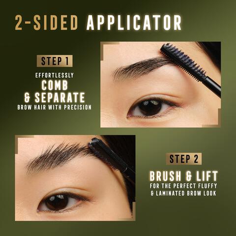 Max Factor Masterpiece Brow Lamination Eyebrow Gel 004 Dark