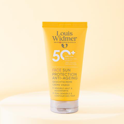 Louis Widmer Face Sun Protection Anti-Ageing SPF50+ Licht Geparfumeerd 50 ML